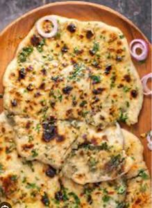Stuffed Spinach Cheese Naan