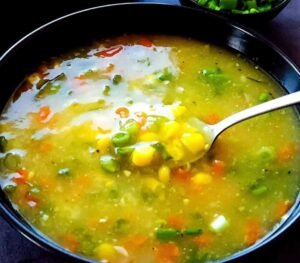 Vegetarian Sweet Corn Soup