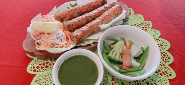 Lamb seekh kabab